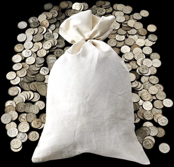 40% silver Kennedy half dollars from 1965-1970